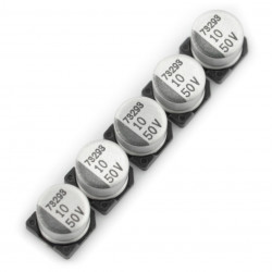 Kondensator elektrolityczny 10uF/50V SMD - 5 szt.