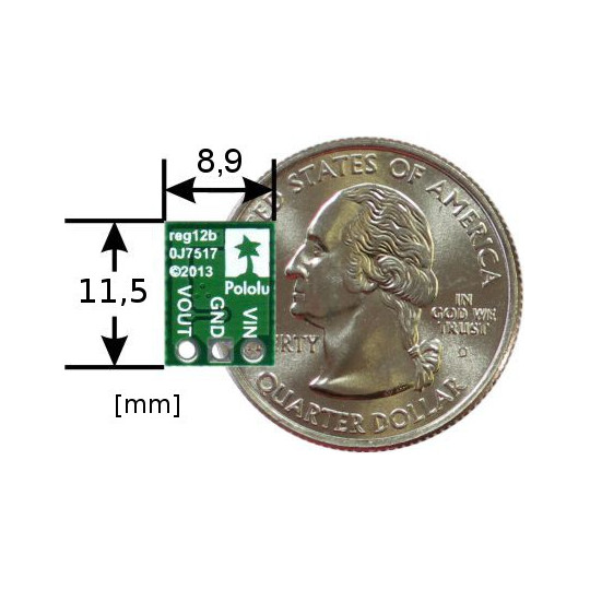 U1V10F5 - підвищувальний перетворювач 5V 1.2A - Pololu 2564