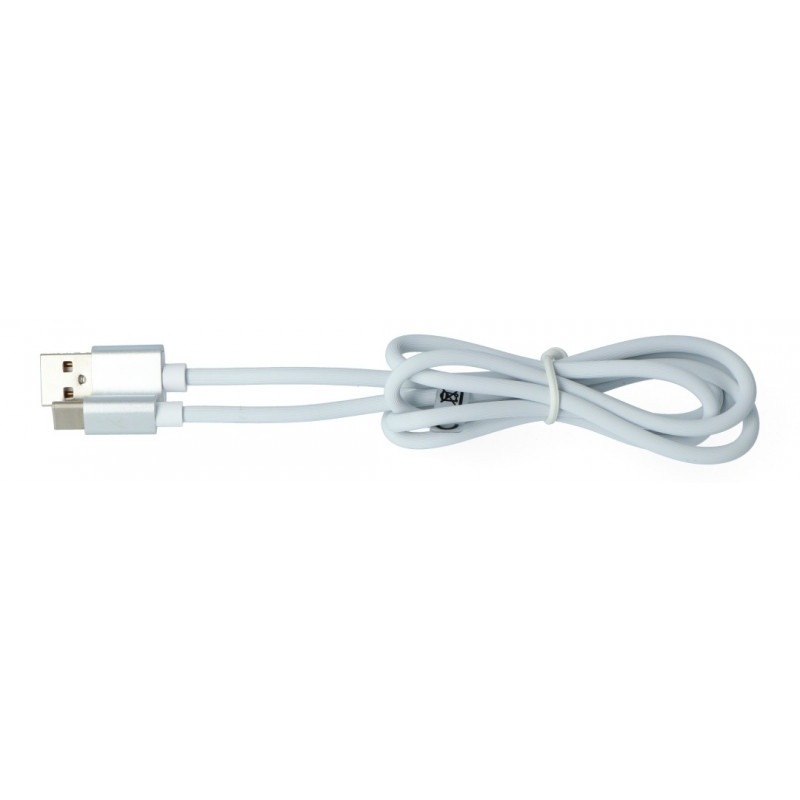 Przewód Extreme USB 2.0 Typ-C  silikonowy biały - 1,5m