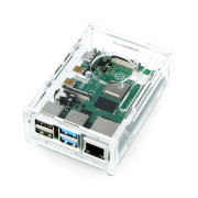 Obudowa Raspberry Pi Model 4B - przezroczysta - LT-4B13