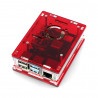 Obudowa Raspberry Pi Model 4B - czerwona - LT-4B16 - zdjęcie 1