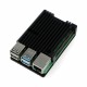 Obudowa do Raspberry Pi 4B - aluminiowa - czarna Obudowa do Raspberry Pi 4B - aluminiowa - czarna