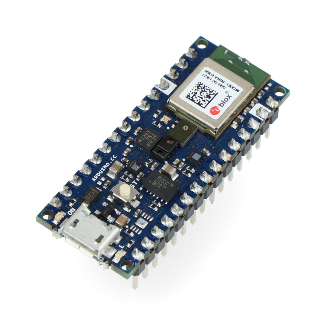 Arduino Nano 33 BLE Sense ze złączami