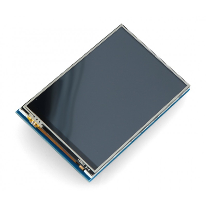 Ekran dotykowy Waveshare B - rezystancyjny LCD IPS 3,5'' 320x480px GPIO dla Raspberry Pi 3/2/B+/Zero