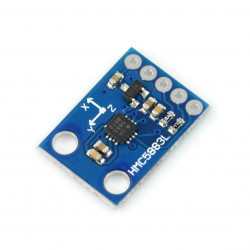Magnetometr cyfrowy GY-273 3-osiowy I2C 3.3V / 5V - HMC5883L / QMC5883