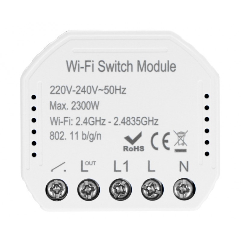 Coolseer COL-SM01W - przekaźnik 230V WiFi