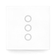 Coolseer COL-BSW08W - potrójny bezprzewodowy przycisk naścienny - dotykowy - RF 433MHz