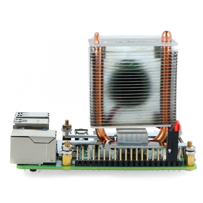 ICE Tower CPU Cooling Fan - Wentylator z radiatorem dla Raspberry Pi 4B/3B+/3B
