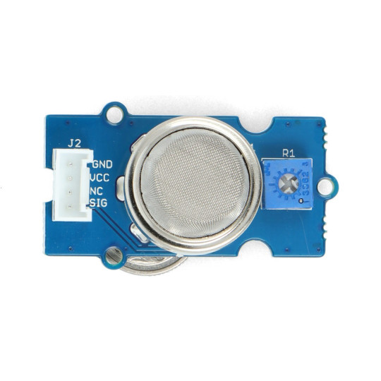 Grove - датчик диму та легкозаймистих газів - MQ2 - аналоговий - напівпровідниковий