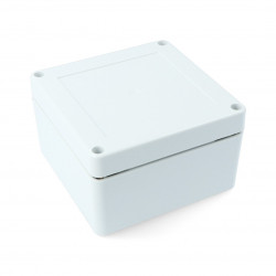 Obudowa hermetyczna ZP105.105.60 jasna z uszczelką zalewaną i tulejkami mosiężnymi ABS