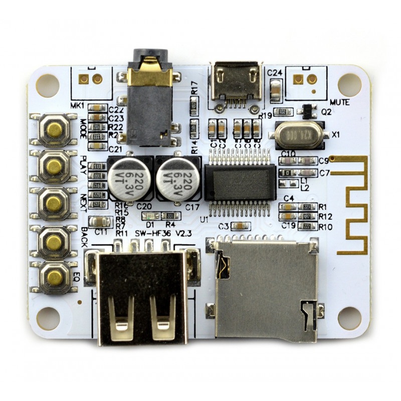 DFRobot - moduł odtwarzacza i odbiornika audio przez Bluetooth
