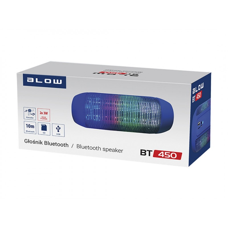 Głośnik przenośny Bluetooth Blow BT450 2x3W