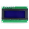 Wyświetlacz LCD 4x20 znaków niebieski + konwerter I2C dla Odroid H2 - zdjęcie 4