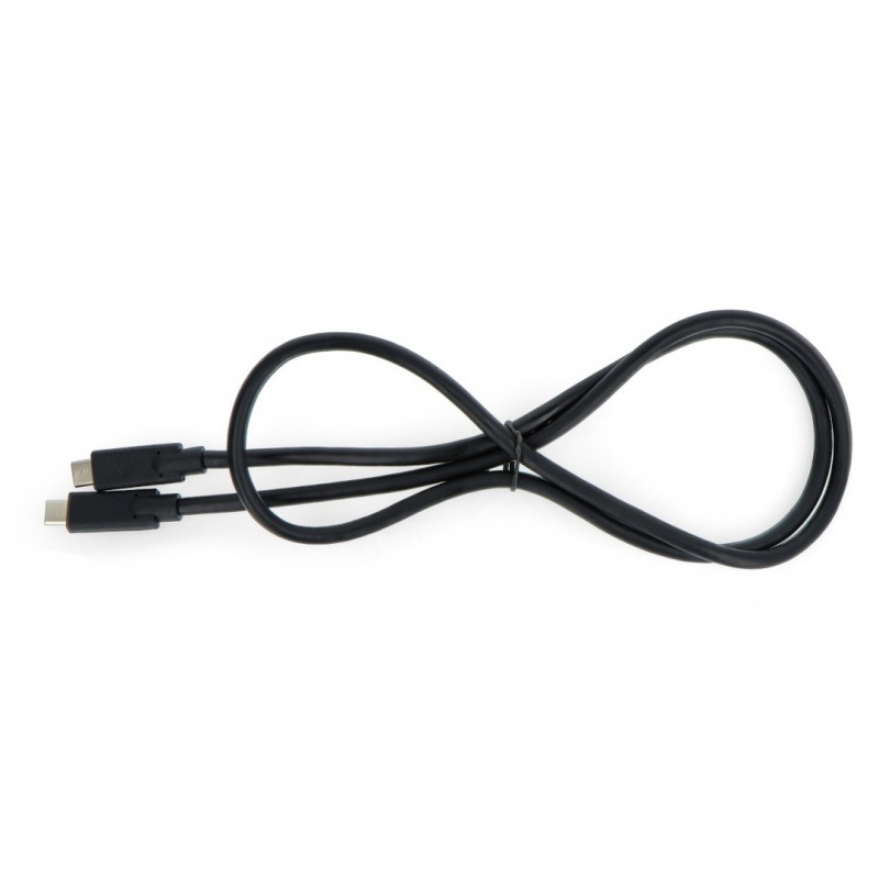Przewód Akyga USB 3.1 Typ C - USB Typ C czarny -1m