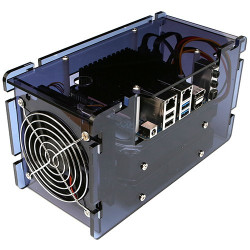 Obudowa do Odroid H2 z możliwością instalacji dysków twardych - typ 1