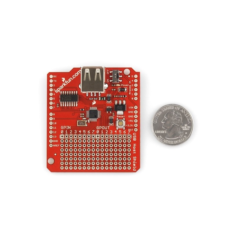 USB Host Shield - nakładka do Arduino - SparkFun DEV-09947