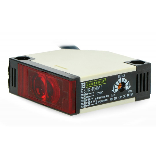 Фотоелектричний датчик SPDT E3JK-R4M1 12V IP65 - 4м