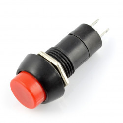 Przełącznik ON-OFF chwilowy, okrągły 250V/1A
