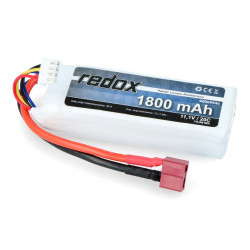 Pakiet LiPol Redox 1300mAh 20C 3S 11.1V
