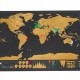 Mapa Świata zdrapka B9B1 - 30x42 cm