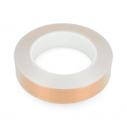 Taśma miedziana EMI z klejem 25mm x 30 m