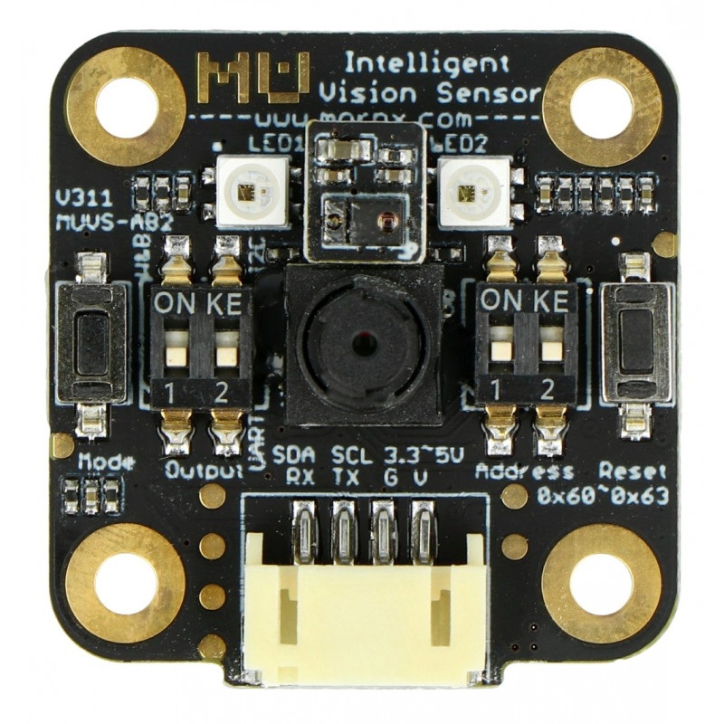MU Vision Sensor - czujnik rozpoznawania obiektów I2C/UART/WiFi - DFRobot SEN0314