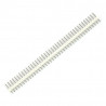 Wtyk goldpin 1x40 prosty raster 2,54 mm - niebieski - zdjęcie 1