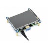 Ekran dotykowy rezystancyjny LCD IPS 4'' (H) 800x480px HDMI + GPIO dla Raspberry Pi 4B/3B+/3B/Zero - zdjęcie 6