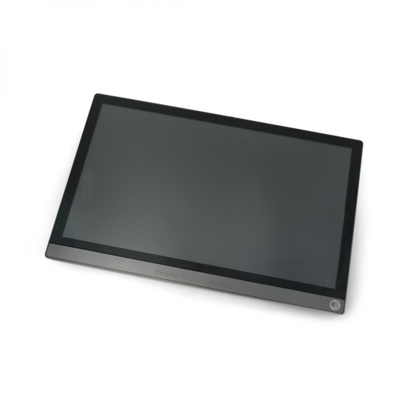 Ekran dotykowy pojemnościowy LCD IPS 15,6'' 1920x1080px HDMI + USB C dla Raspberry Pi 4B/3B+/3B/Zero + obudowa + akumulator