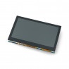 Ekran dotykowy Waveshare B pojemnościowy LCD 4,3'' IPS 800x480px HDMI + USB dla Raspberry Pi 4B/3B/3B+Zero - zdjęcie 2