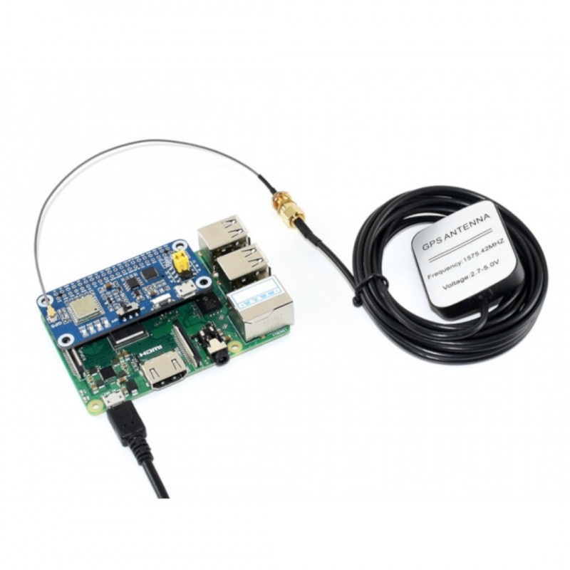 Waveshare L76X Multi-GNSS HAT - GPS/BDS/QZSS - nakładka dla Raspberry Pi 4B/3B+/3B/2B/Zero