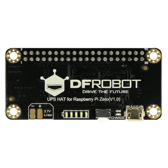 Чохол для ДБЖ (UPS HAT) для Raspberry Pi Zero - DFRobot DFR0528