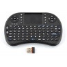 Klawiatura bezprzewodowa + touchpad Mini Key - czarna - zdjęcie 3