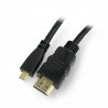 Przewód HDMI-micro HDMI Blow Classic czarny - 1,5m - zdjęcie 1