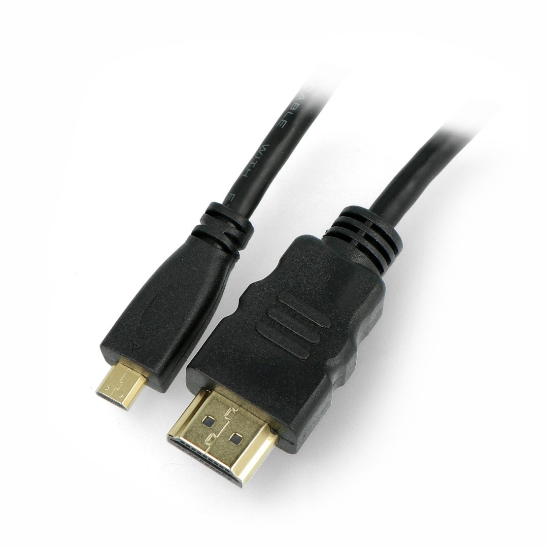 Przewód HDMI-micro HDMI Blow Classic czarny - 1,5m