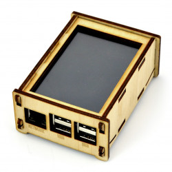 Obudowa do Raspberry Pi 2/3 i ekranu 3,5'' - drewniana
