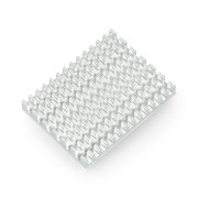 Radiator 40x30x5mm dla Raspberry Pi 4 z taśmą termoprzewodzącą - srebrny