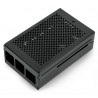 Obudowa Raspberry Pi model 4B z wentylatorem - aluminiowa - LT-4BA03 - czarna - zdjęcie 6