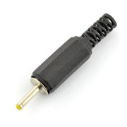 Wtyk DC φ2,5 x 0,7 mm na przewód