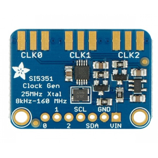 Si5351A - Генератор сигналів I2C 160 МГц - Adafruit 2045