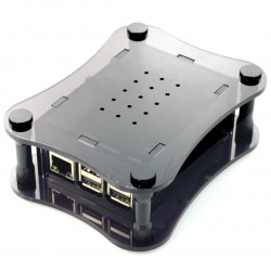 Obudowa Raspberry Pi + Boss przezroczysta akrylowa