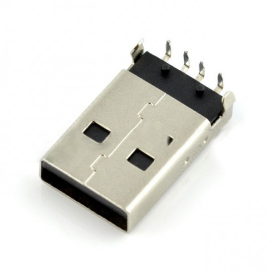 Wtyk USB typu A - do druku THT