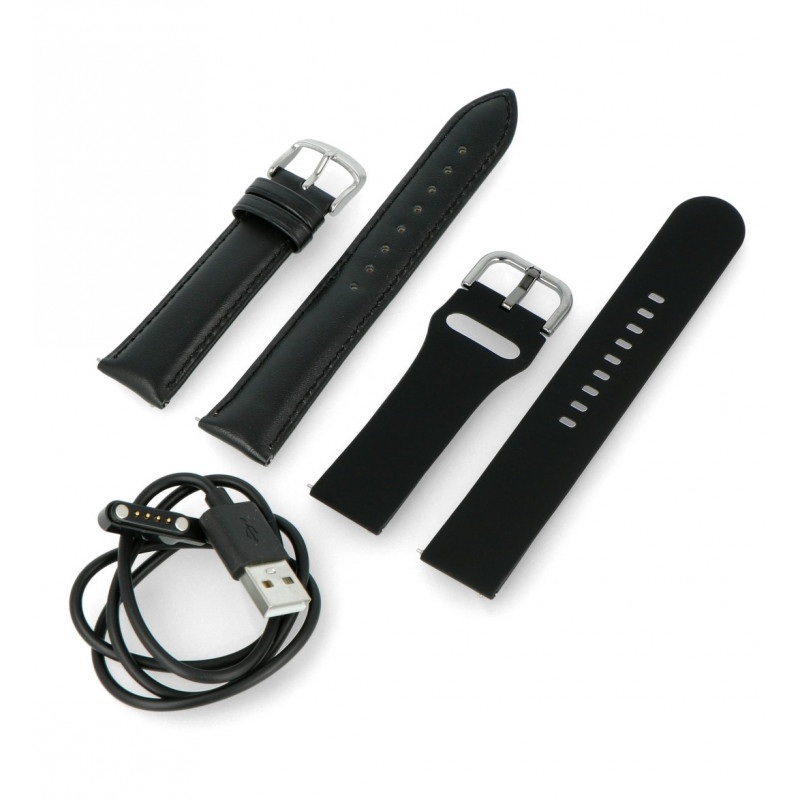 Smartwatch OverMax TOUCH 2.6 - czarny - inteligentny zegarek