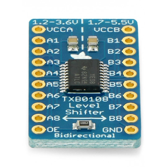 TXB0108 - Двонаправлений перетворювач логічних рівнів, 8-канальний - Adafruit 395