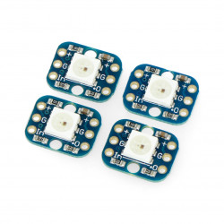 Adafruit NeoPixel Smart PCB - 4 diody LED RGB WS2812B 5050