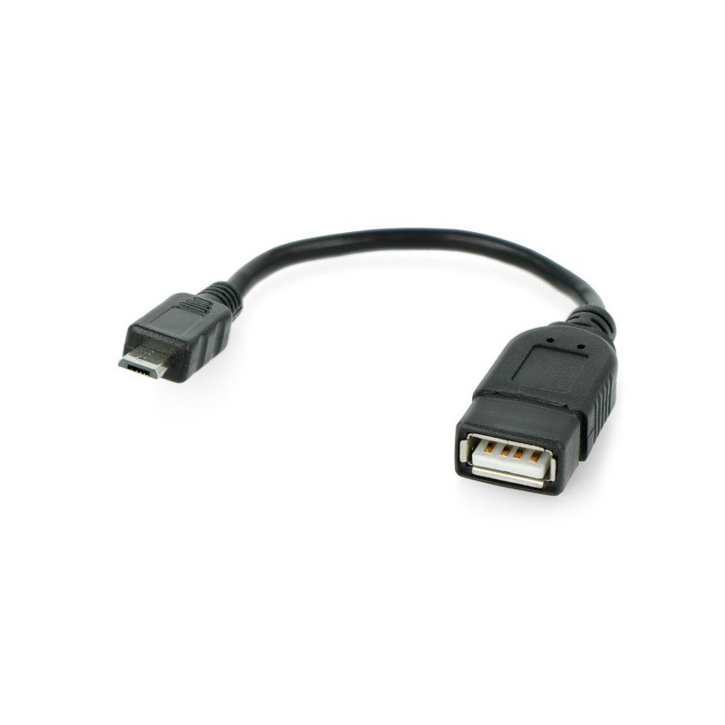 Adapter gniazdo USB - wtyk microUSB