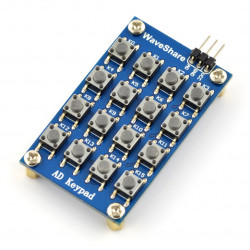 Klawiatura - matryca 4x4 tact switch - wyjście analogowe