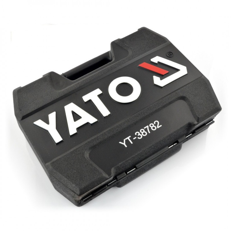Zestaw narzędziowy YATO YT-38782 - 72 części