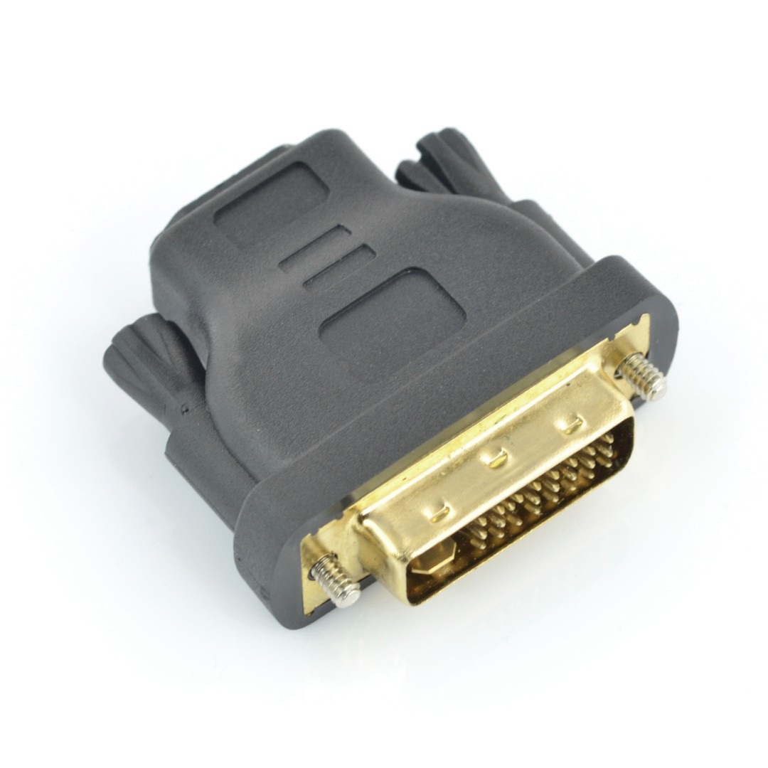 						Przejściówka HDMI (gniazdo) - DVI-I (24+5pin wtyk)