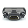 Przejściówka HDMI (gniazdo) - DVI-I (wtyk) - zdjęcie 3